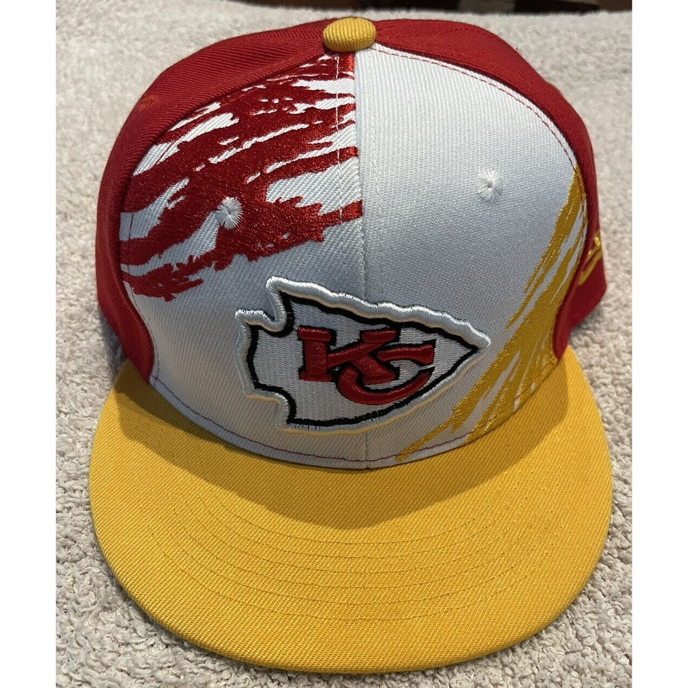 New Era Kansas City Chiefs 9Fifty Red Retro Script Adjustable Snapback Hat Cap